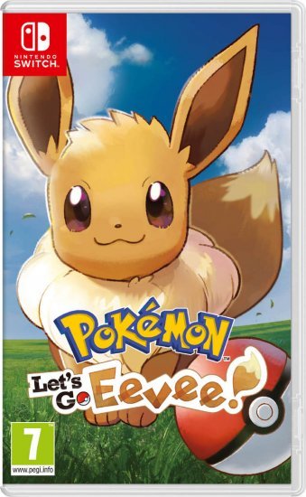 משחק Pokemon: Lets Go Eevee ל- Nintendo Switch