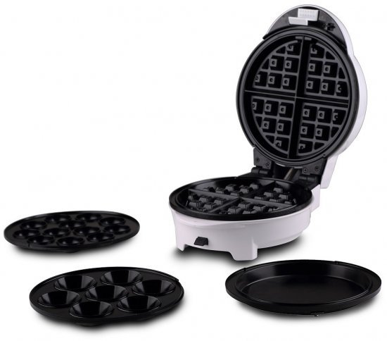 מכשיר להכנת וופל בלגי / קאפקייקס/ פופקייקס / פיצה Selmor SE-183 - צבע לבן