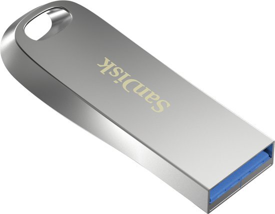 זיכרון נייד SanDisk Ultra Luxe USB 3.2 - דגם SDCZ74-128G-G46 - נפח 128GB