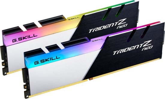זיכרון למחשב G.Skill Trident Z Neo RGB 2x16GB DDR4 3600Mhz CL18 Kit