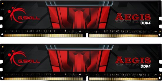 זיכרון למחשב G.Skill Aegis 2x8GB 2666Mhz DDR4 CL19 Kit