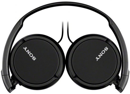 אוזניות קשת עם מיקרופון Sony MDR-ZX110APB On-Ear - צבע שחור